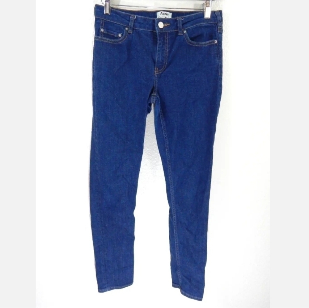 Acne Studios Skin 5 Raw Reform Jeans
